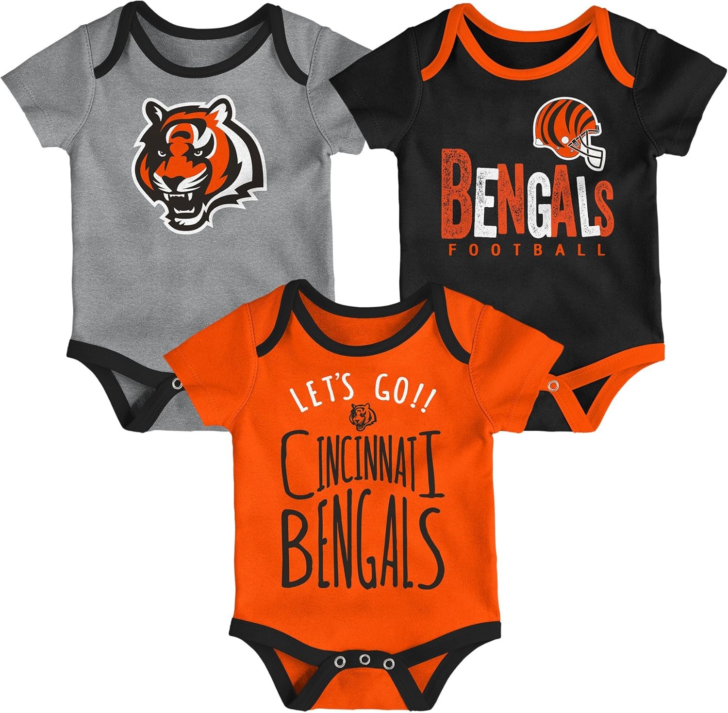 Outerstuff Baby Green Bay Packers Creeper Bib And Bootie Set Hopper