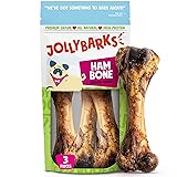 Jolly Barks 8" Pork Femur Bones for Dogs, Big Bones