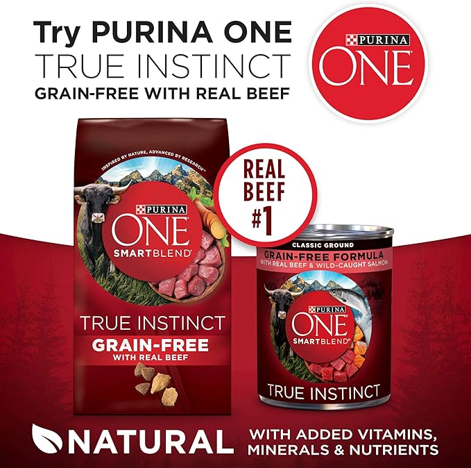 purina one true instinct grain free beef