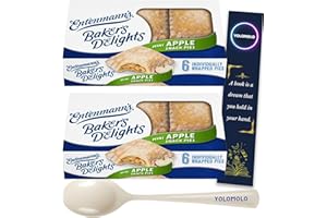 YOLOMOLO Minis Apple Pies Snack Pies, 6 Count