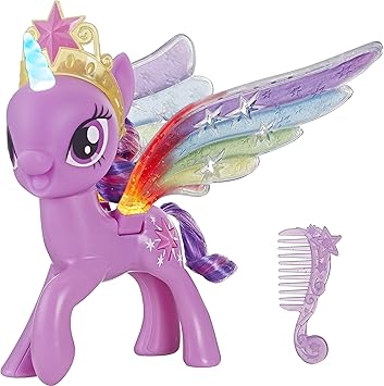 My Little Pony Rainbow Wings Twilight Sparkle - Pony Figure with Lights and Moving Wings