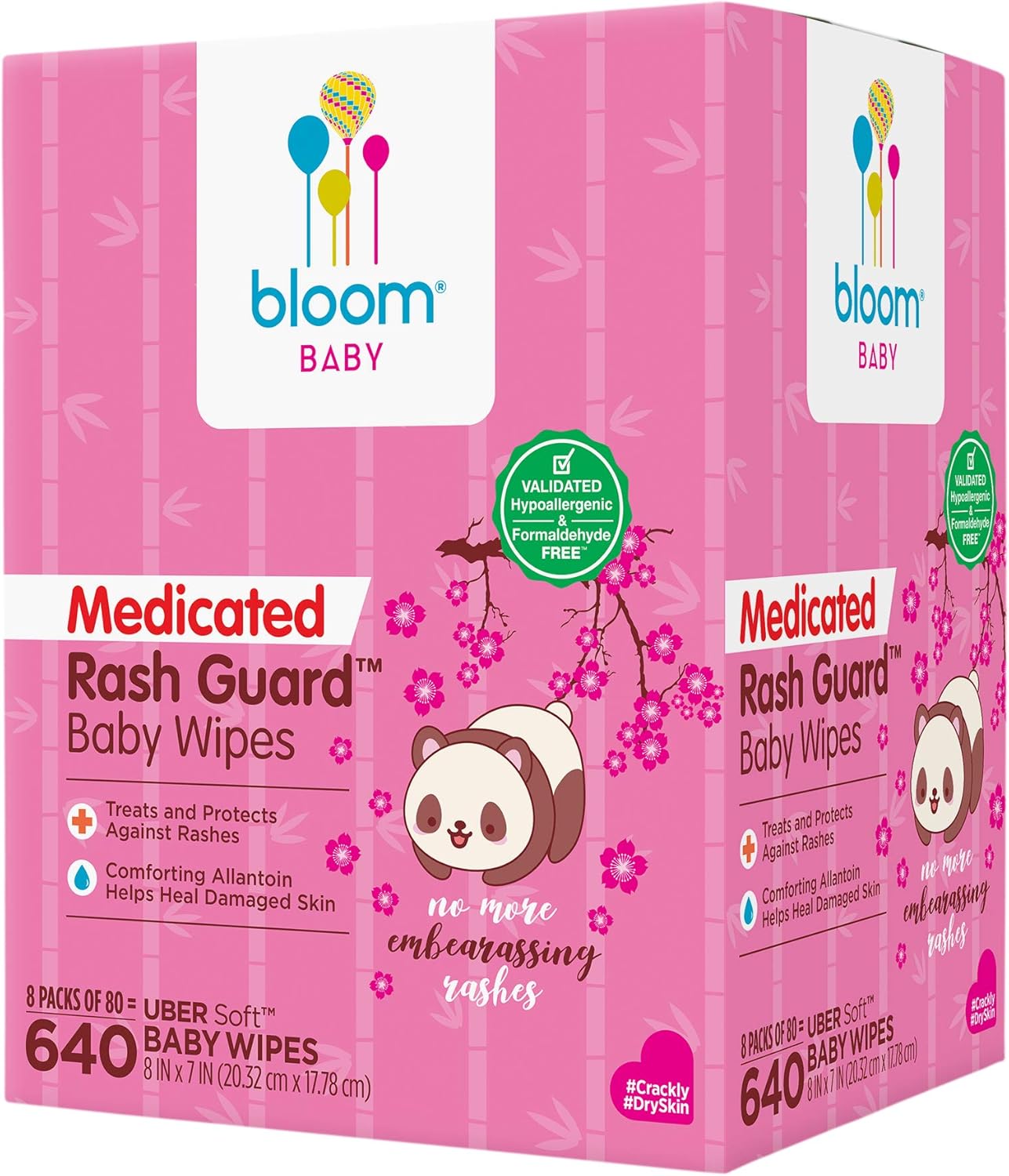 medicated baby wipes