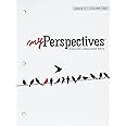 MYPERSPECTIVES ENGLISH LANGUAGE ARTS 2017 STUDENT EDITION VOLUMES 1 & 2 GRADE 09