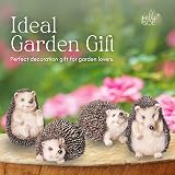 Pelle & Sol Hedgehog Garden Ornaments Set of 4 Polyresin Outdoor Statues view 7