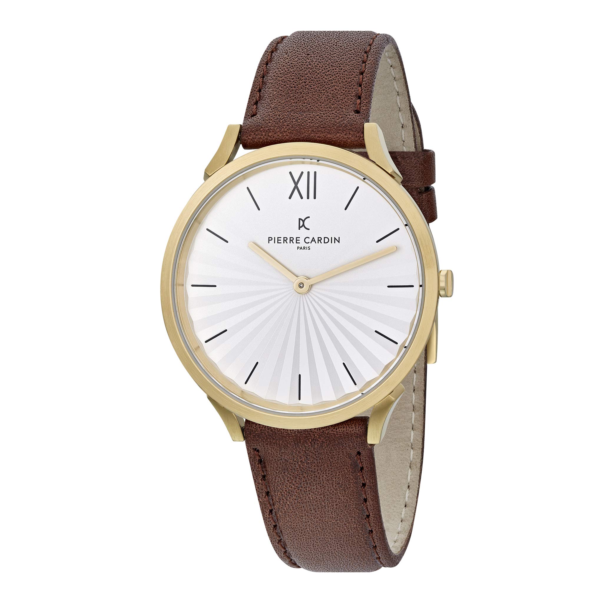 Pierre Cardin Unisex's Analogue Quartz Watch with Leather Strap CPI.2004 — image 1
