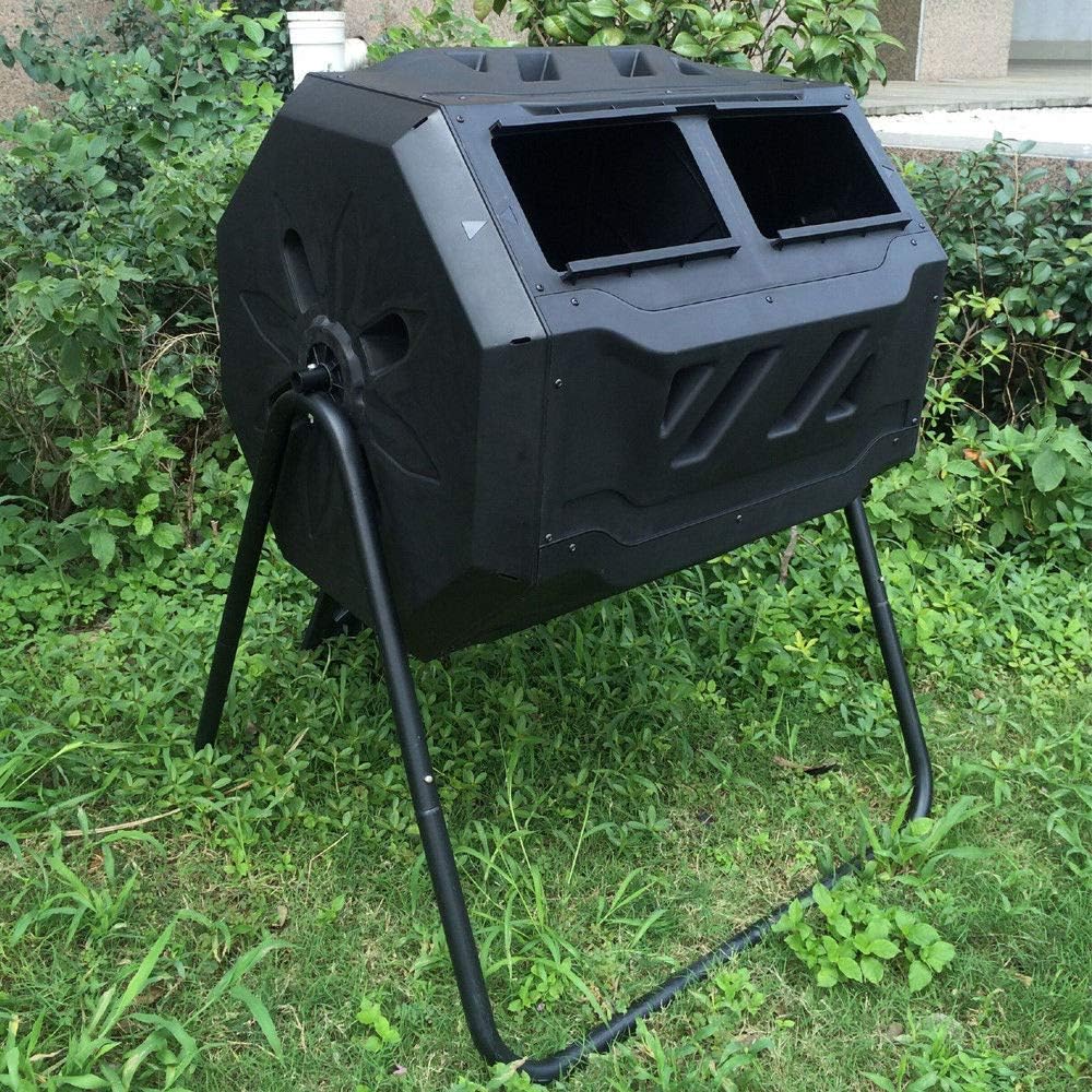 42 Gallon/BPA Free/Durable / Garden Compost Bin Large Composting