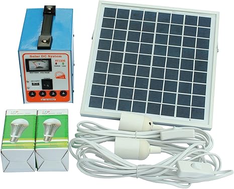 Complete Off Grid Solar Lighting System With 6w Solar Amazon Co Uk Electronics