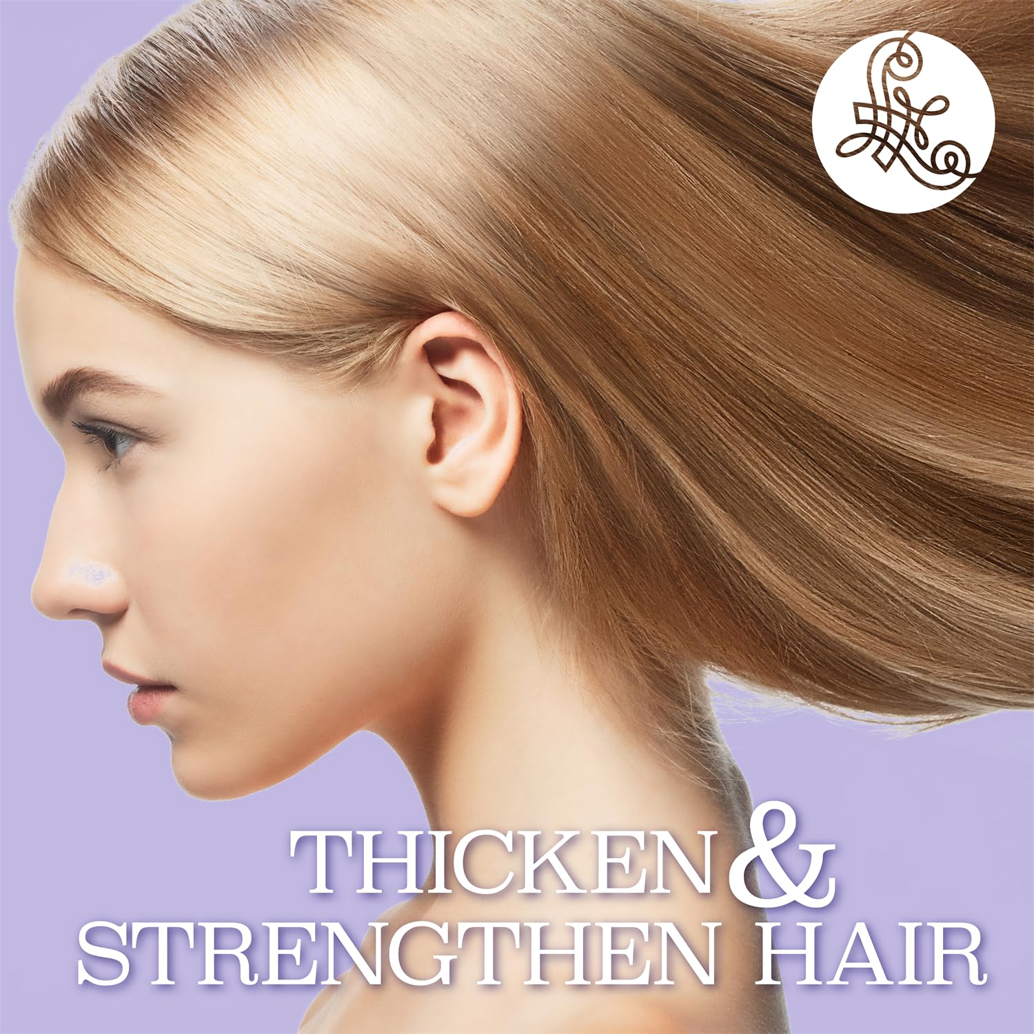 Luseta Biotin B-Complex Thickening Shampoo for Hair Growth and Strengthener - Hair Loss Treatment for Thinning Hair With Biotin Caffein and Argan Oil for Men & Women - All Hair Types 16.9oz