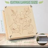 Rhykoka Extra Large Flower Press 11x11 inch 10 Layers Kit with Bag view 2