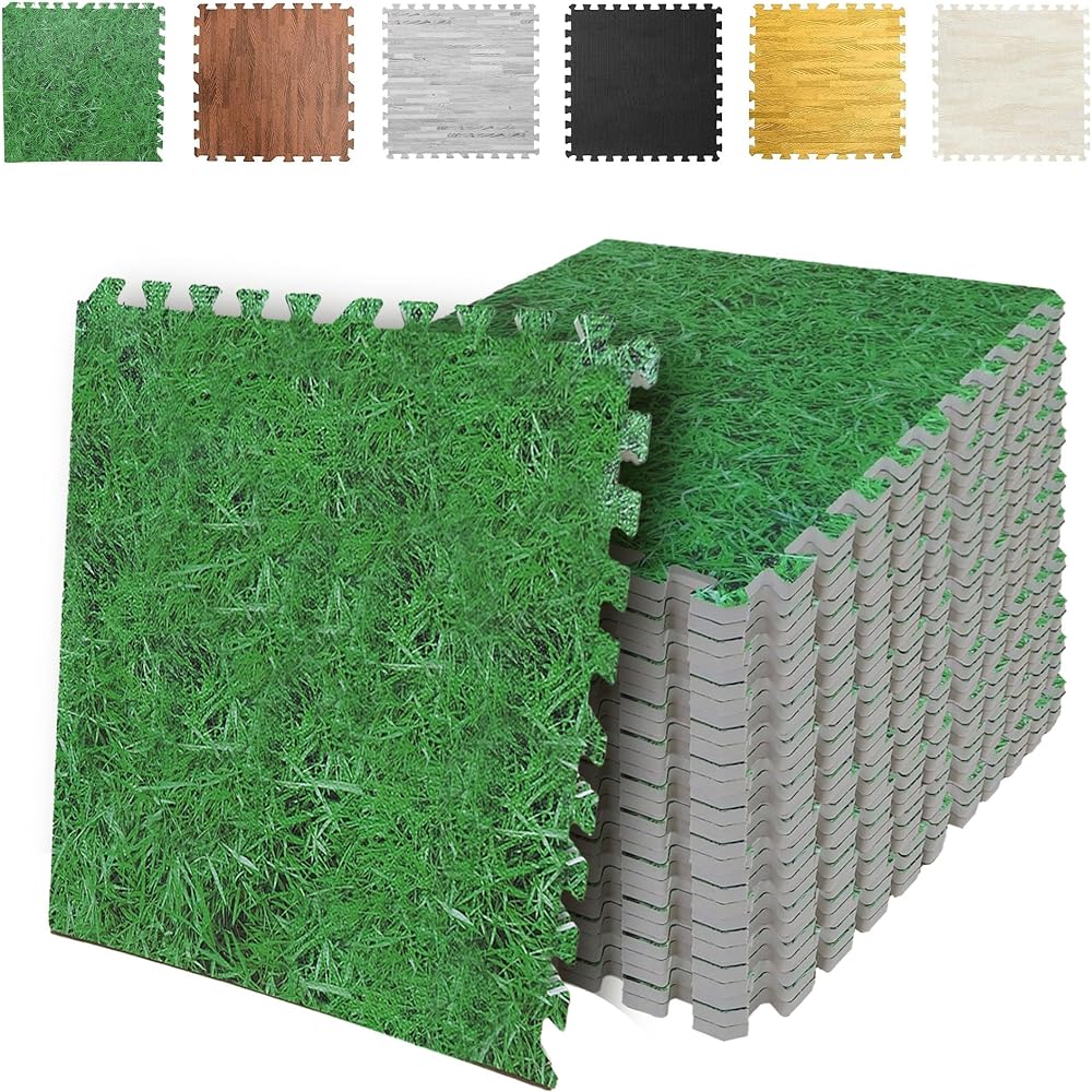 SG Traders EVA Foam Interlocking Gym Floor Mats 60x60cm 24x24