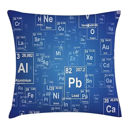 Amazon Com Science Throw Pillow Cushion Cover Chemistry Tv