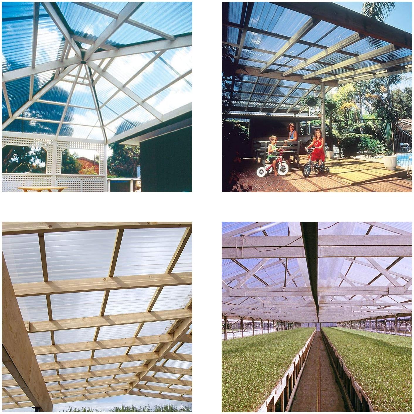 3m Plastic Corrugated Roof Sheet Corrapol Pvc Roofing Shed Garage