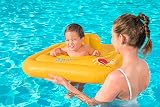 Bestway Baby Boat Inflatable 3-Ring Square Float 75x76 cm Yellow 24-36 Months view 2