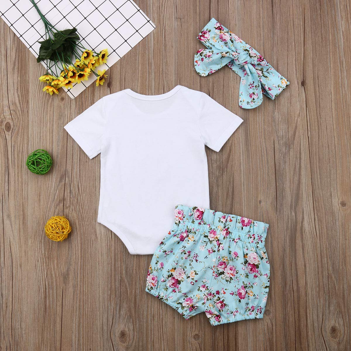 newborn white shorts