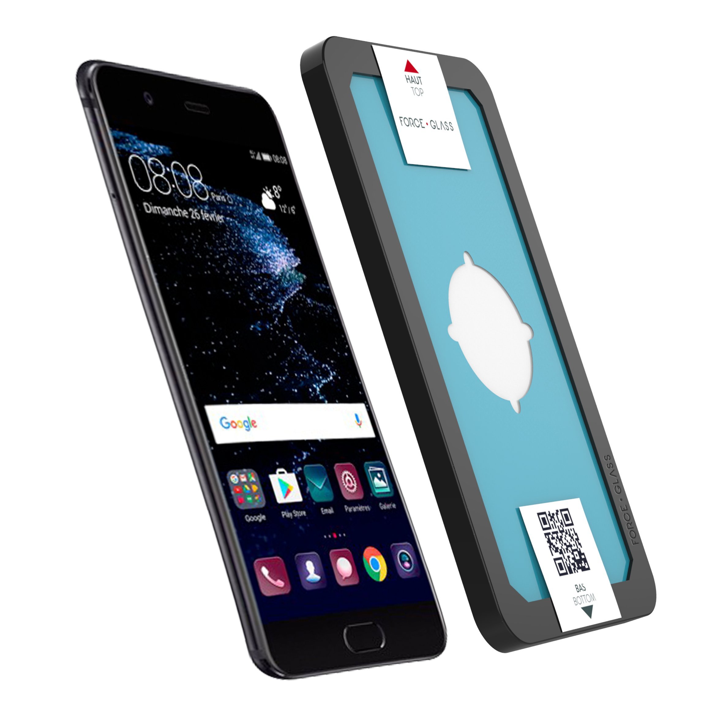 Forceglass Screen Protector Tempered Glass for Huawei P10