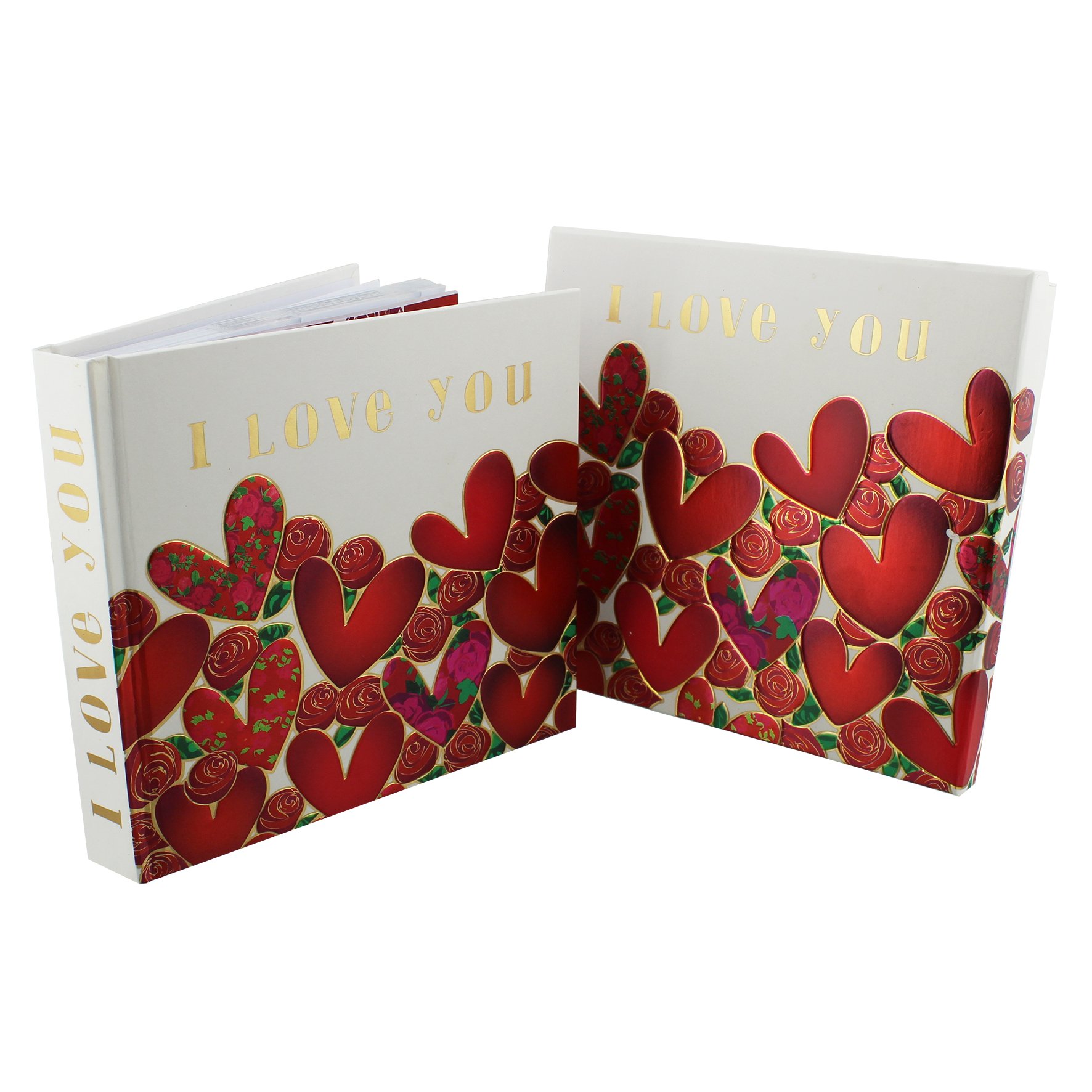 Laura Darrington Beautiful Wendy Jones-Blackett Designer I Love You Album & Keepsake Box Valentines Wedding Anniversary
