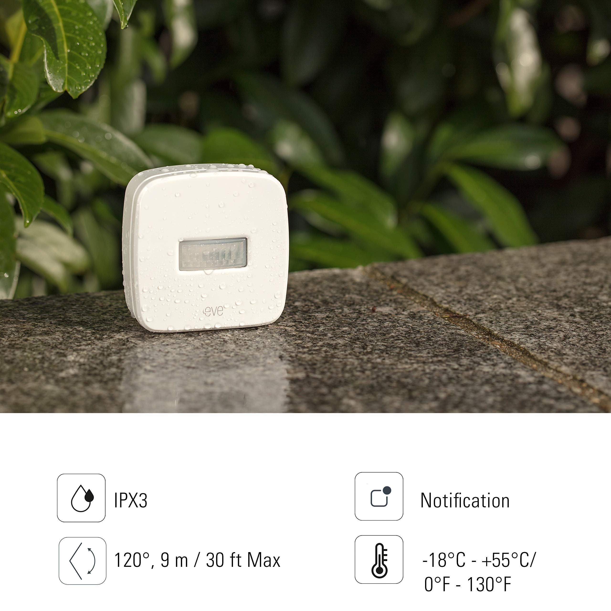 Eve Motion Apple HomeKit Smart Home Motion Sensor for Triggering