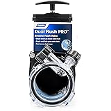 Camco Dual Flush Pro Holding Tank Rinser with Gate Valve- Thoroughly Cleans Entire Septic System and Breaks Down Tough Clogs 