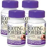 Bonide Bontone II Rooting Powder, 1.25 oz Ready-to-Use Dust for Houseplants and Transplants Speeds Root Development