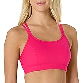 Amazon Essentials Women's Active Total Train Light Support Strappy Back Gym Workout Sports Bra