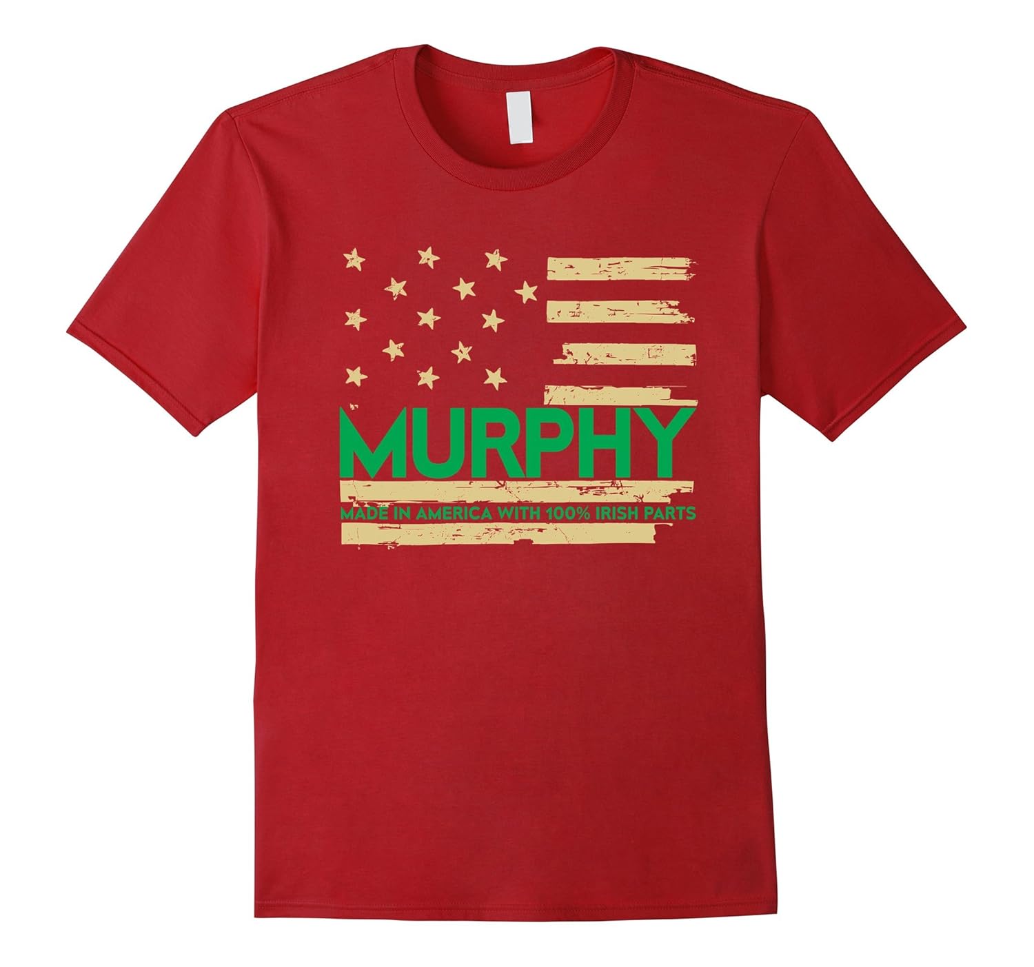 Murphy t-shirt Made in America with 100% Irish parts-ANZ