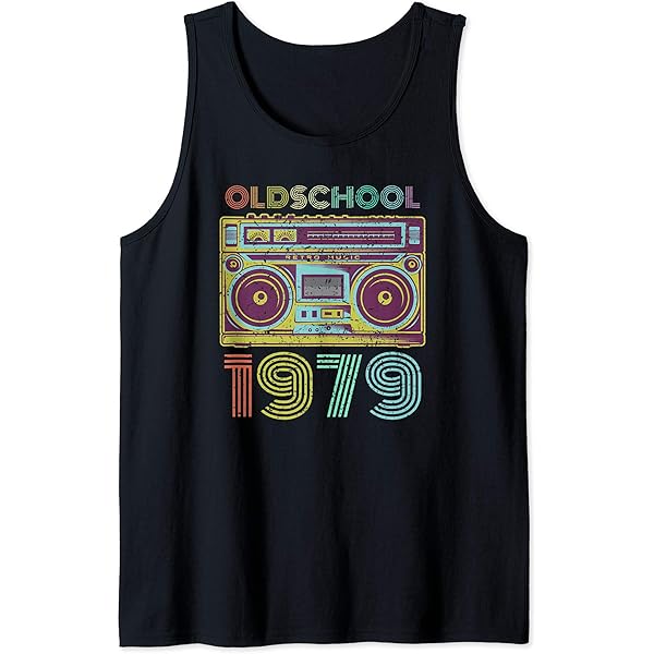 Amazon.com: Vintage 1968 Original Parts Birthday Italic Tank Top