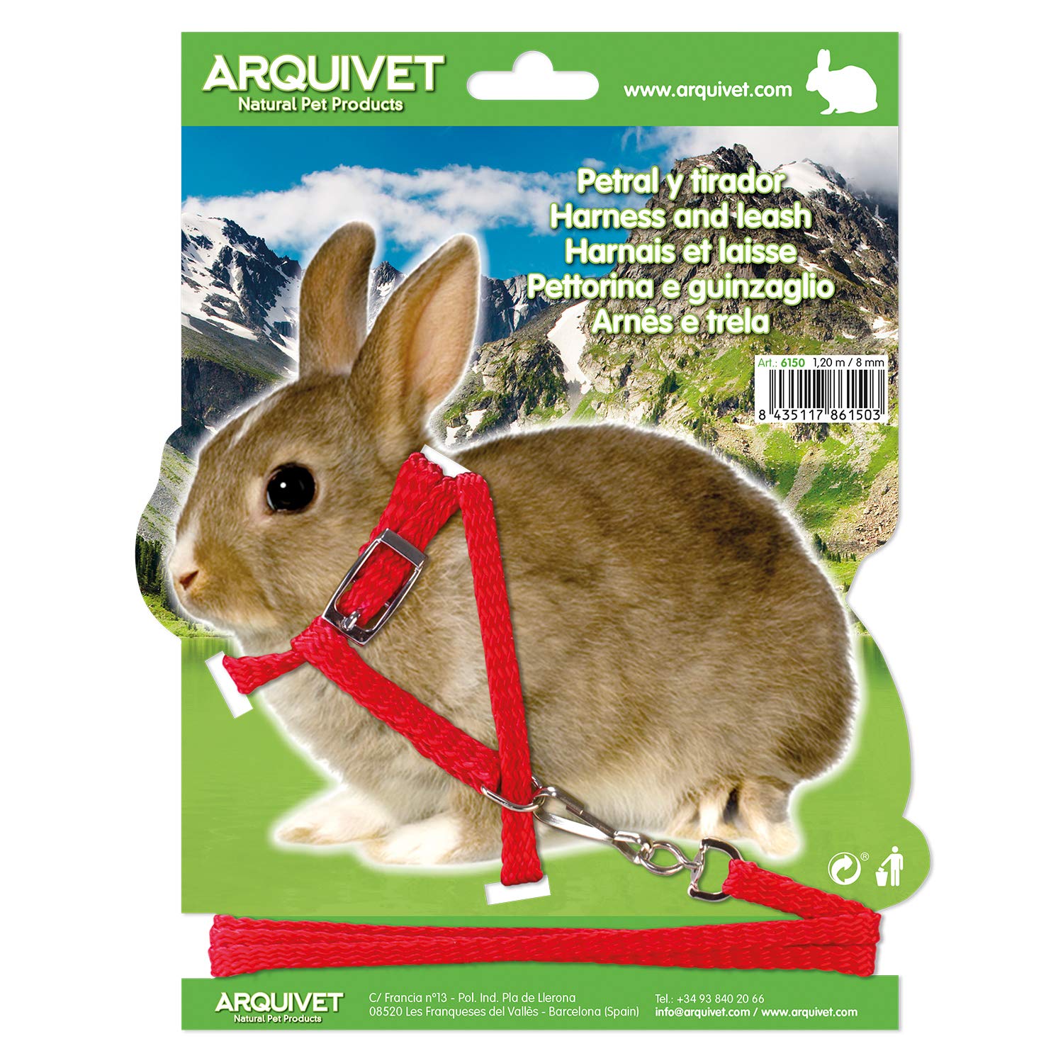 Arquivet 8435117861503 – Petral for Rodents