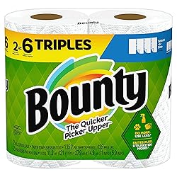 Bounty Select-A-Size Paper Towels, White, 2 Triple