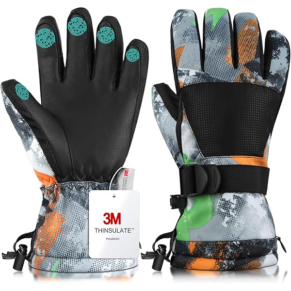 Amazon.com: Dakine Youth Avenger Gore-Tex Gloves - Black, Small