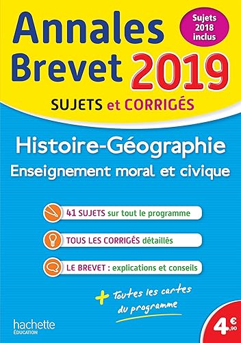 Download Annales Nouveau Brevet 2019 Histoire-Géographie-EMC PDF