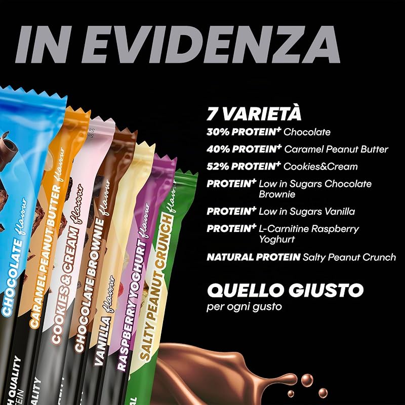 - Protein Multiflavour Box - 14 barrette Powerbar - Scatola mista
