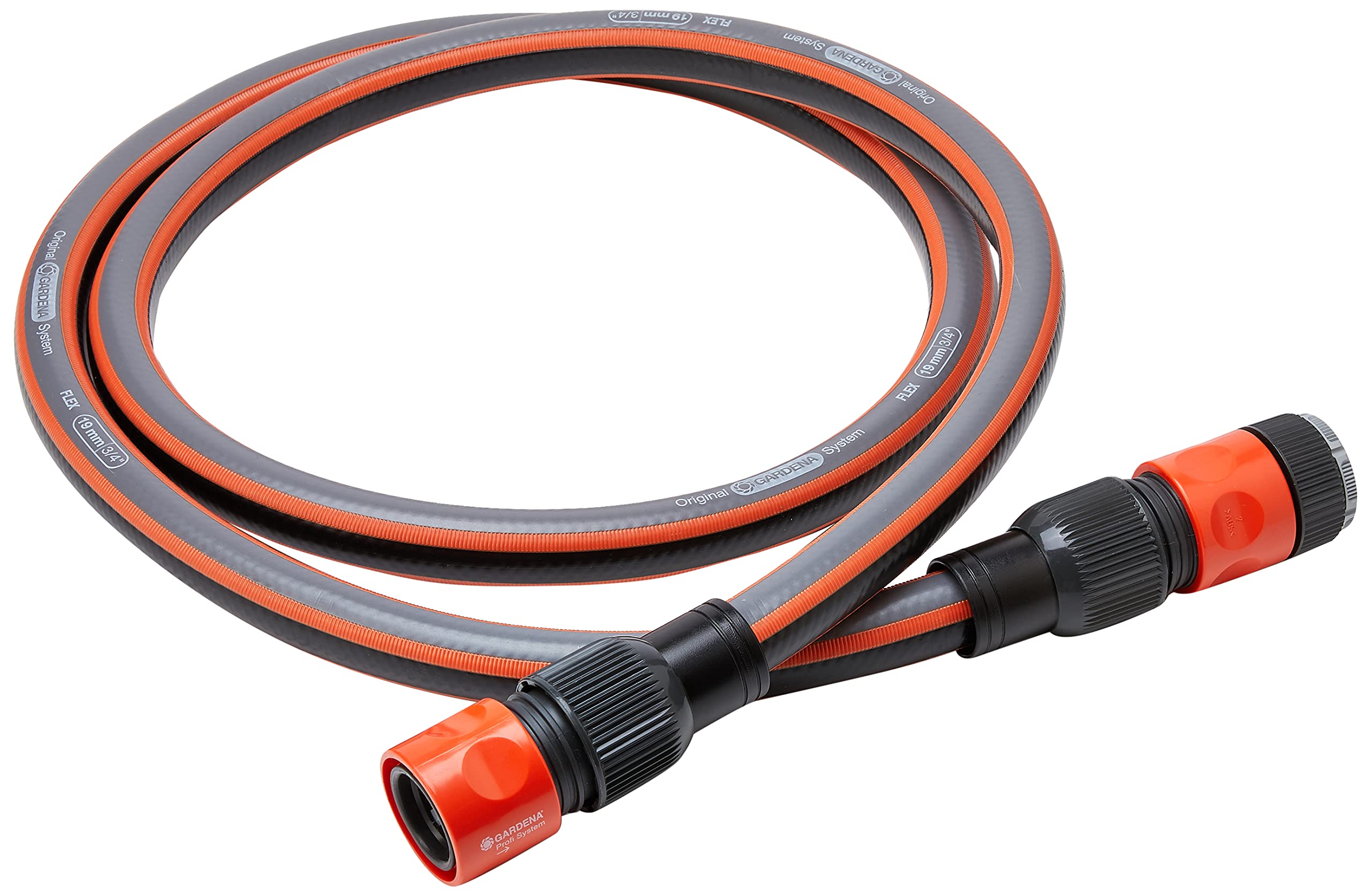 Gardena Profi-System Connection Set: Complete set for connecting Pipeline and Sprinklersystem to the water supply, with tap connector, hose connectors, and flexi-hose (2713-20)