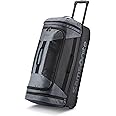 Samsonite Andante 2 Wheeled Duffel Bag – 28-Inch Durable Rolling Luggage with Inline Skate Wheels, Push-Button Handle & Spacious Compartments – Travel-Friendly and Lightweight - Riverrock/Black