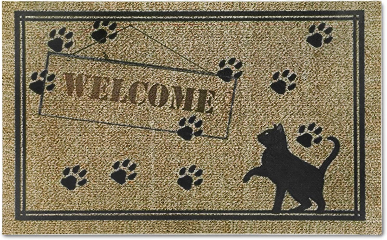 EasyAcc Outdoor Indoor Halloween Doormat for Entryway, 36