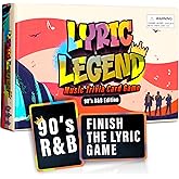 Lyric Legend 90's R&B - Finish The Lyrics Game with Trivia to Argue for The Correct Songs. Great for Gifts, Game Night, and G