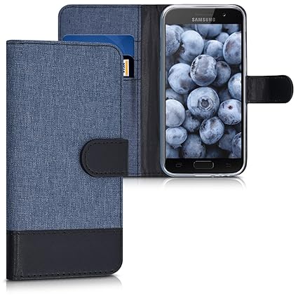 kwmobile Samsung Galaxy A3 (2017) Hülle - Kunstleder Wallet Case für Samsung Galaxy A3 (2017) mit Kartenfächern und Stand