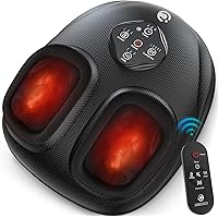 2025 Upgrade Shiatsu Foot Massager with Heat, CooCoCo Feet Massager with Remote Control, Adjustable Modes & Compression, Birt