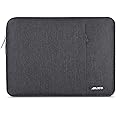 MOSISO Laptop Sleeve Bag Compatible with MacBook Air/Pro, 13-13.3 inch Notebook, Compatible with MacBook Pro 14 inch M4 M3 M2 M1 Chip Pro Max, Polyester Vertical Case with Pocket, Space Gray