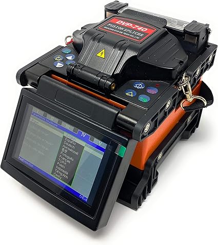 Empalmador de fusión de fibra óptica