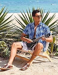 COOFANDY Mens Button Up Shirts Short Sleeve