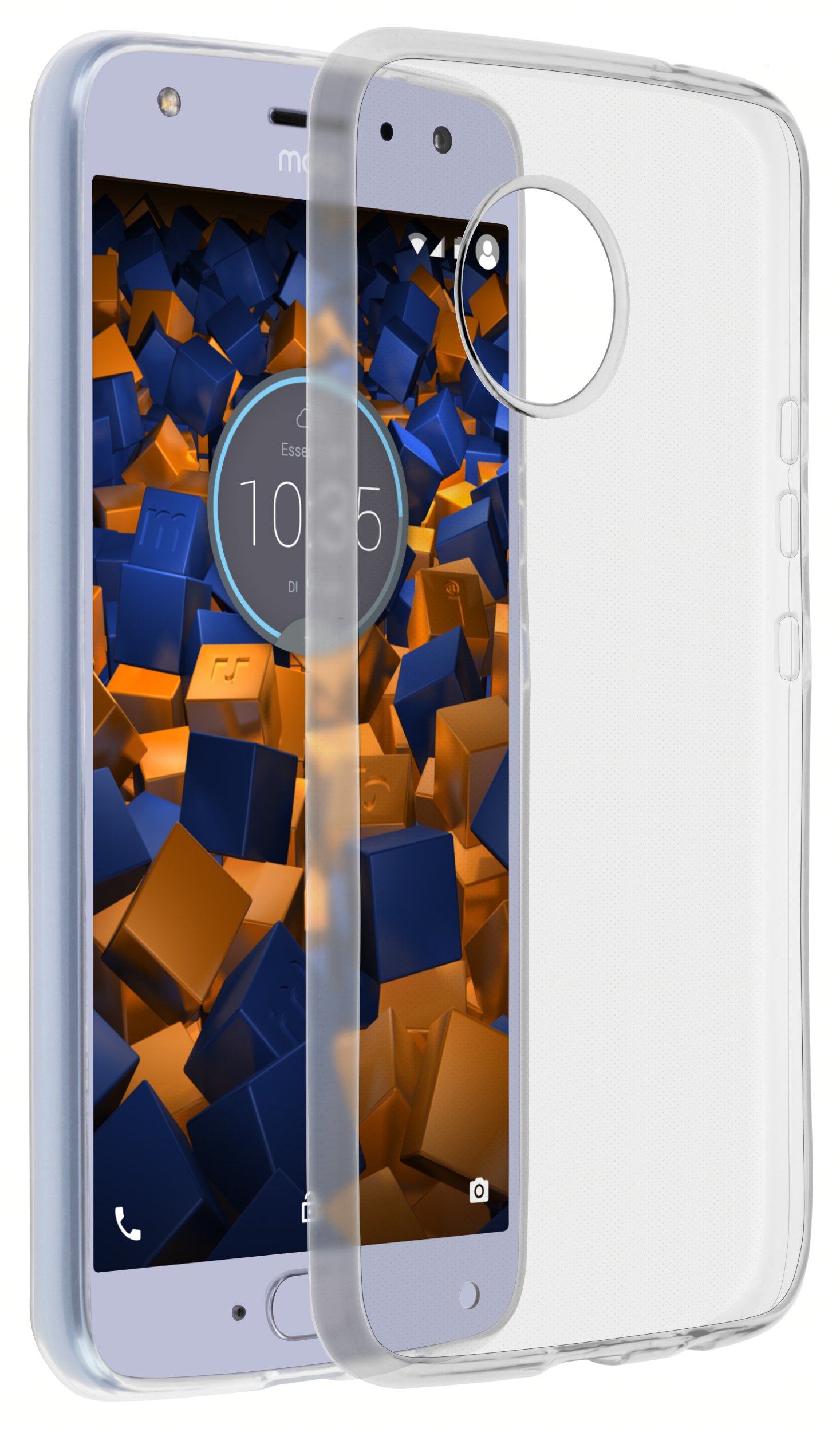 mumbi Case for Motorola Moto Ultra Slim transparent Moto X4