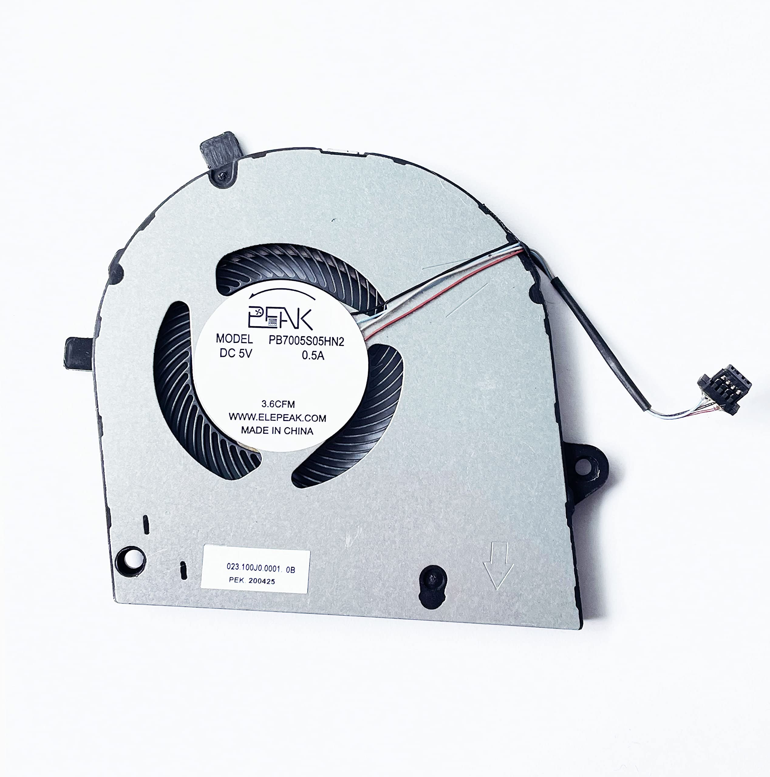 Fleshy Leaf New CPU Cooling Fan Replacement for DELL Inspiron 7300 Vostro 5300 5301 Series RDX8W 0RDX8W