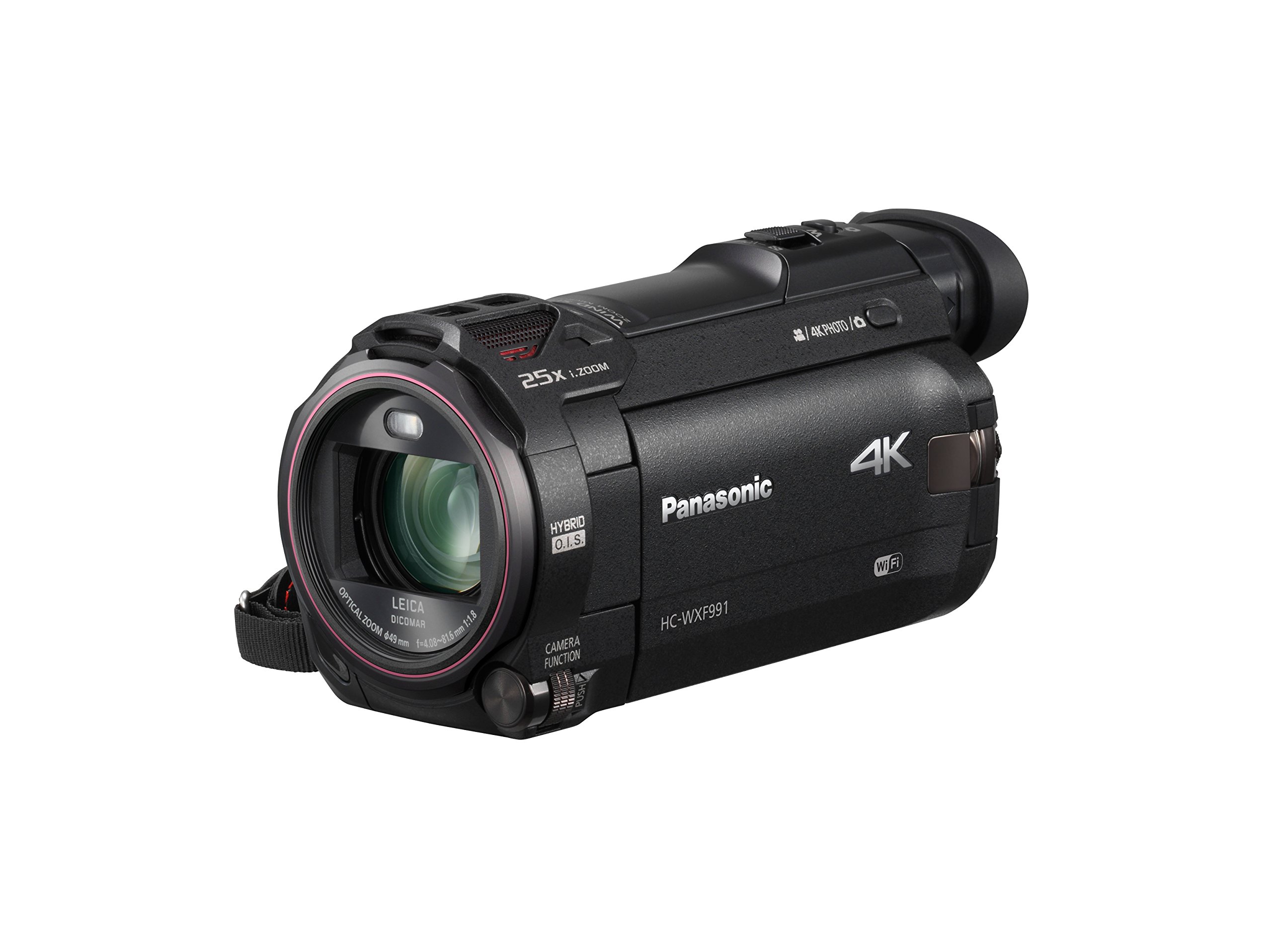 Panasonic 4K CinemaLike Video Camera Camcorder HCWXF991K, 20X Leica