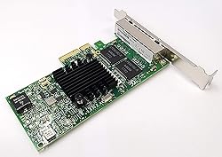 HINYSENO 4 Port RJ-45 10/100/1000Mbps PCI-Express x