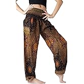 B BANGKOK PANTS Harem Pants Women Yoga Boho Clothes with Pockets