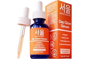 SeoulCeuticals Korean Skin Care Korean- 20% Vitamin C Hyaluronic Acid Serum + CE Ferulic Acid - Potent Anti Aging, Anti Wrinkle Korean Beauty 1oz