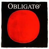 Obligato 4/4 Violin String Set - Medium Gauge - with Gold Ball-end E &amp; Silver D