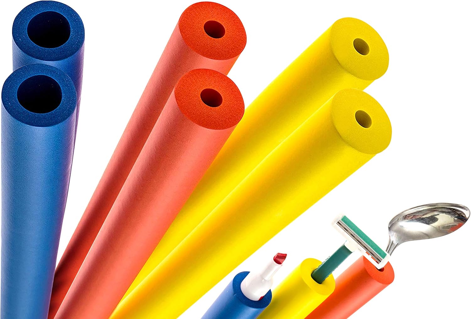 6-Pack of Foam Grip Tubing/Foam Tubing - Pefect for Utensils, Tools and More - BPA/Phthalate/Latex-Free: Health & Personal Care