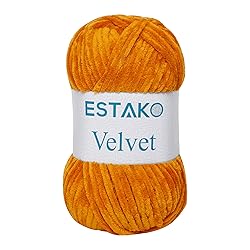Estako Velvet Chenille Blanket amigurumi Yarn for