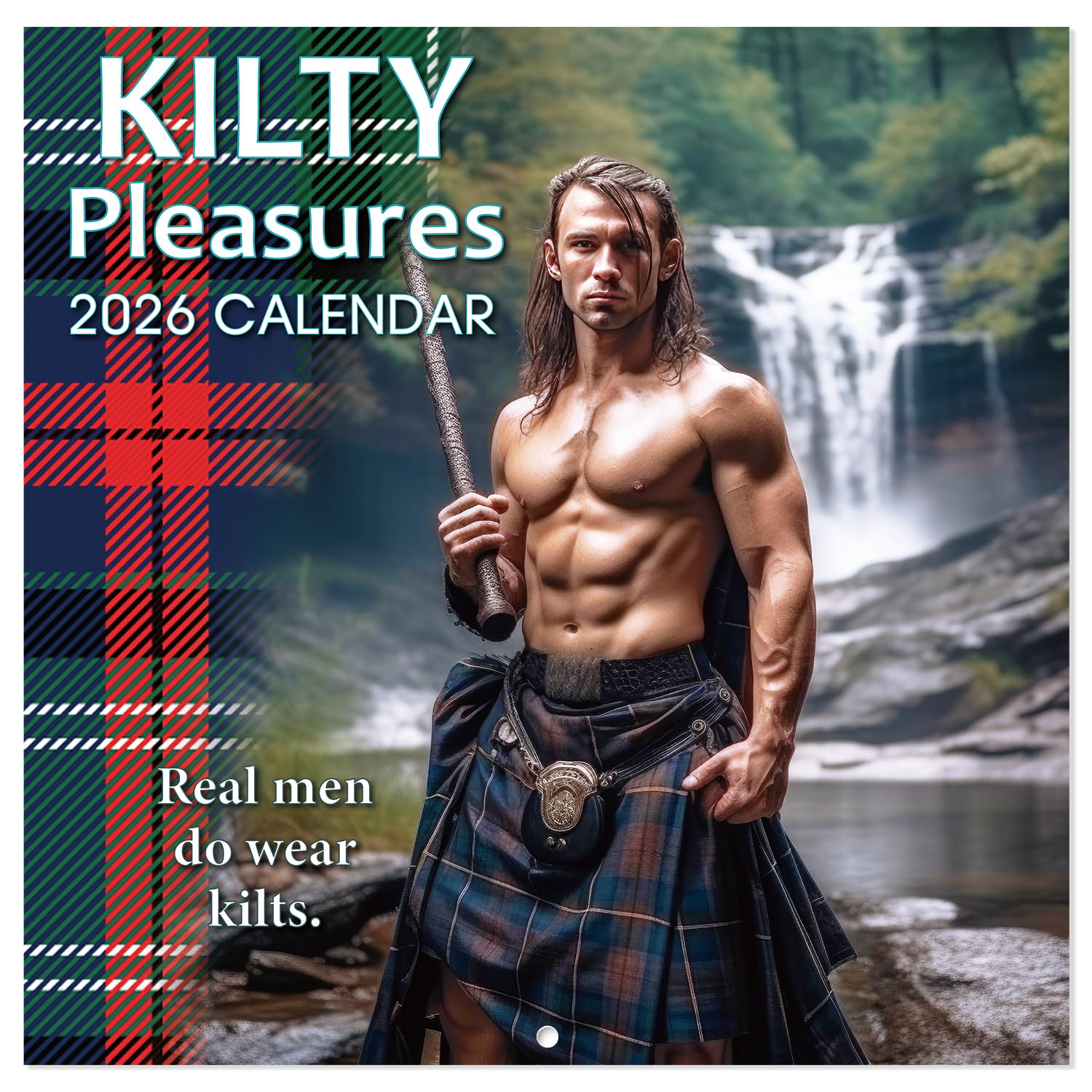 Photo 1 of 2026 Calendar - 2026 Funny Calendar, 2026 Wall Calendar 12 Month, Monthly Wall Calendar from Jan. 2026 - Dec. 2026, 12" x 24" (Open), Unruled Blocks, Thick Paper